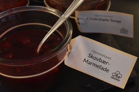 Skarrildhus Sinatur Hotel homemade jams